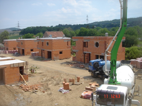 Výstavba 20RD- Lipence  2007-2008